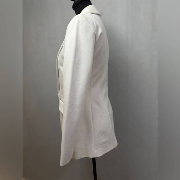NWT✨Express White Blazer Columnist Open Front Boyfriend Size XS - Picture 9 of 9